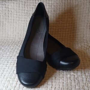 Bare Traps Black Misty Flats